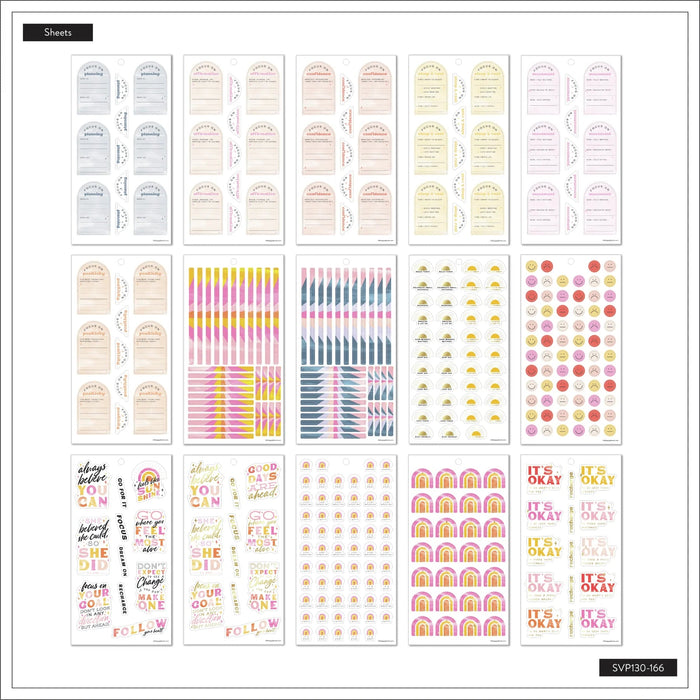 Me & My Big Ideas Happy Planner Sticker Value Pack - Feels Like Sunshine