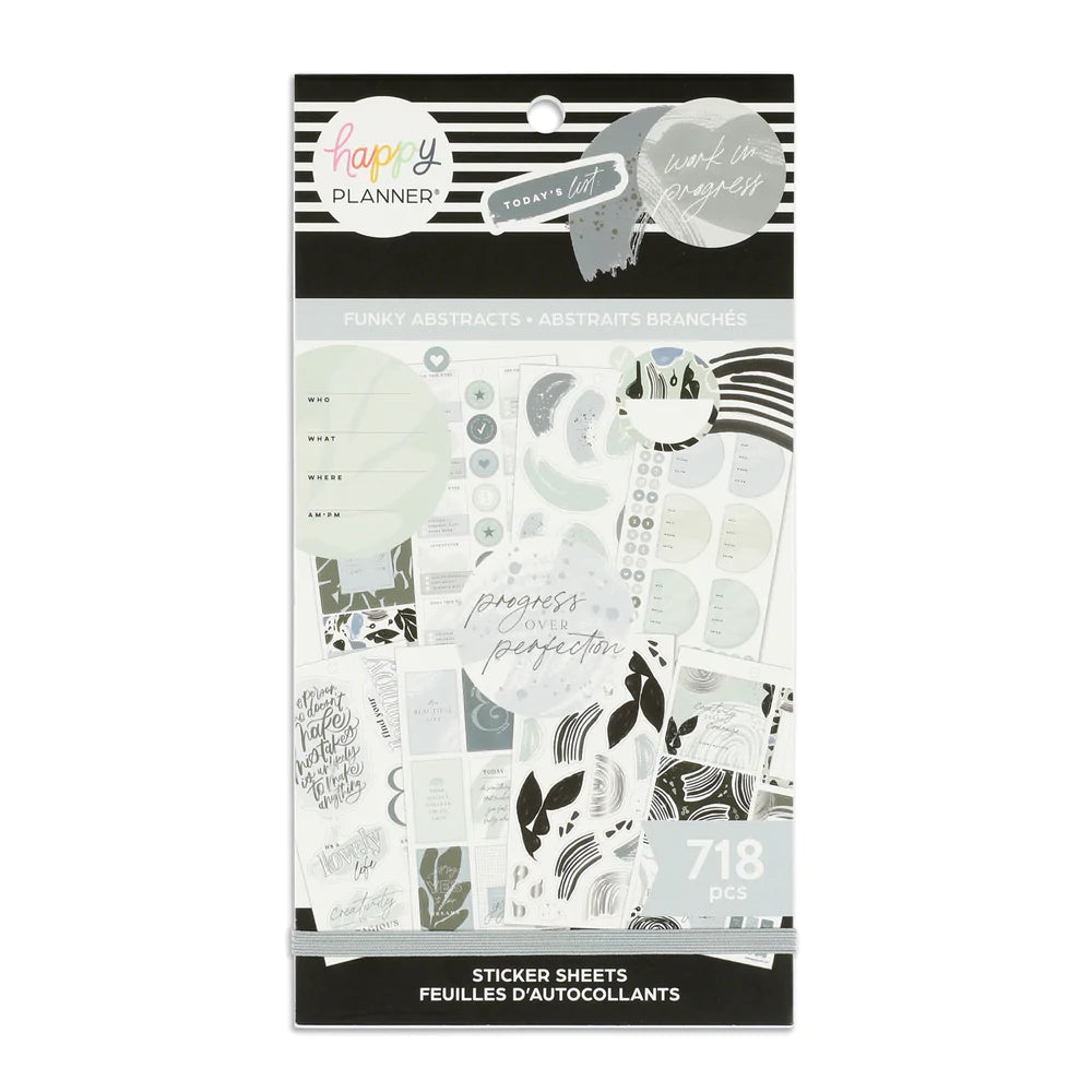 Me & My Big Ideas Happy Planner Sticker Value Pack - Funky Abstracts
