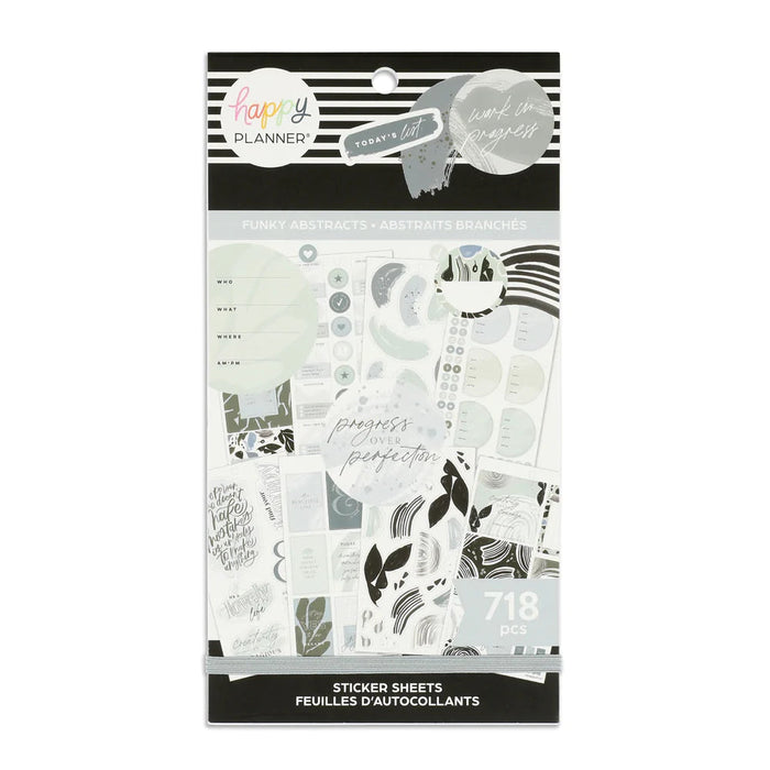 Me & My Big Ideas Happy Planner Sticker Value Pack - Funky Abstracts