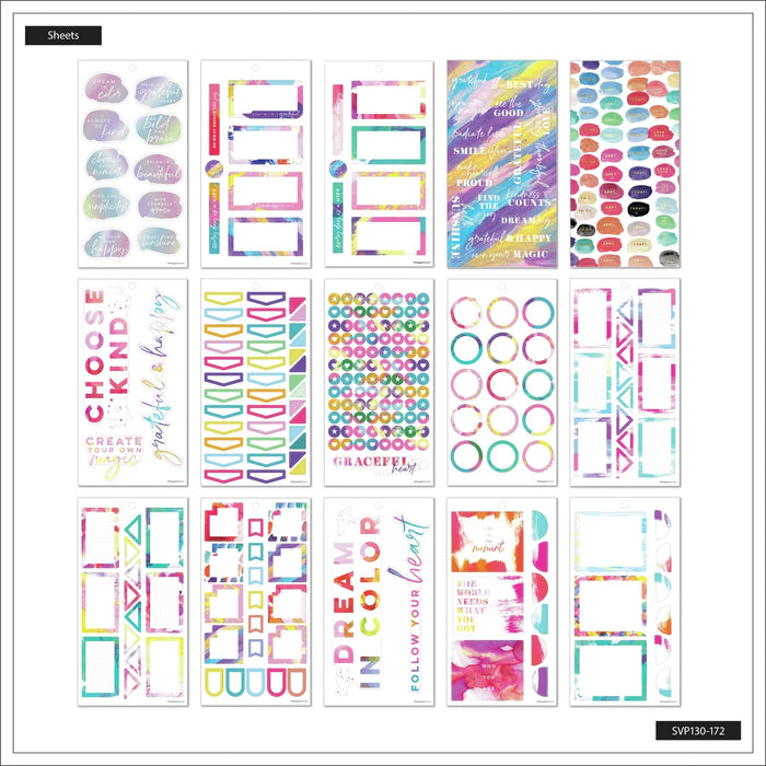 Me & My Big Ideas Happy Planner Sticker Value Pack - A Graceful Heart