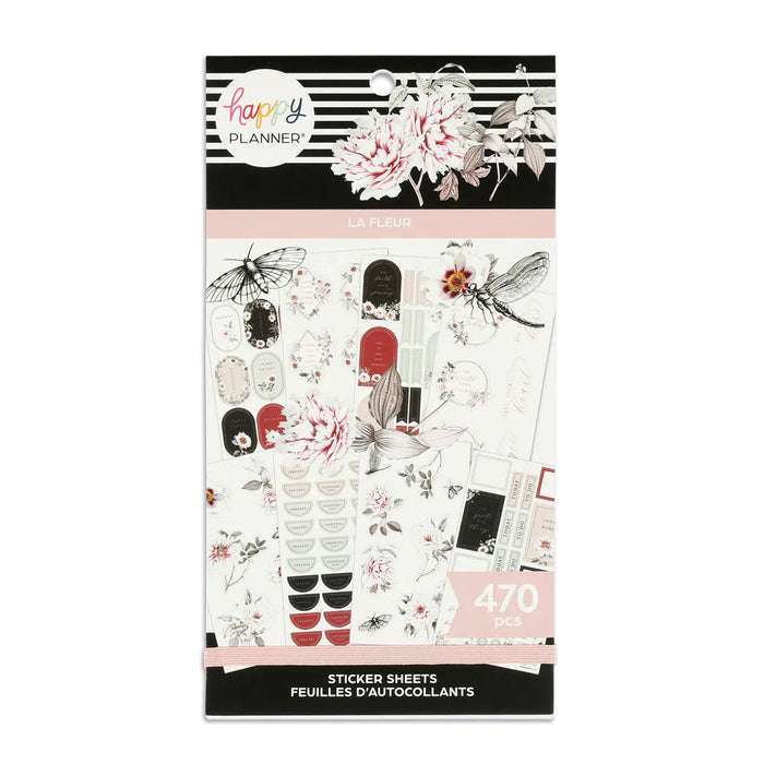 Me & My Big Ideas Happy Planner Sticker Value Pack - La Fleur