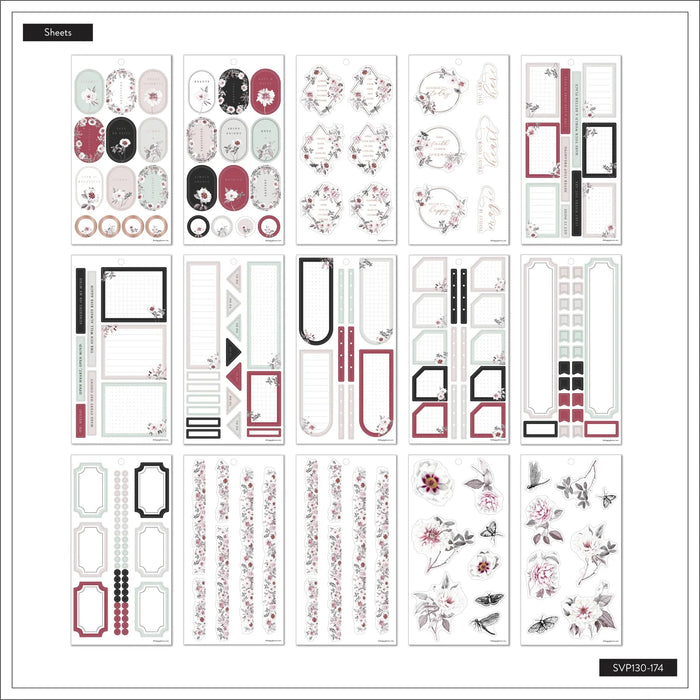 Me & My Big Ideas Happy Planner Sticker Value Pack - La Fleur