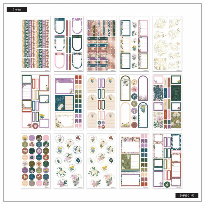 Me & My Big Ideas Happy Planner - Sticker Value Pack Made To Bloom Classic