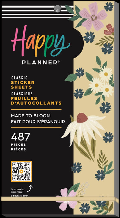 Me & My Big Ideas Happy Planner - Sticker Value Pack Made To Bloom Classic