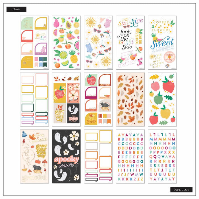 Me & My Big Ideas Happy Planner - Sticker Value Pack Seasonal Whimsy BIG