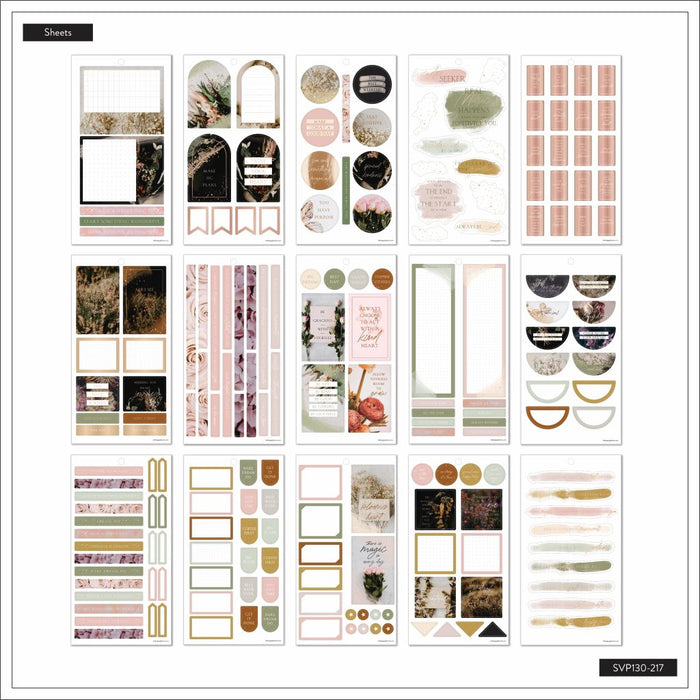 Me & My Big Ideas Happy Planner - Sticker Value Pack Moody Florals BIG