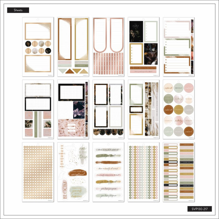 Me & My Big Ideas Happy Planner - Sticker Value Pack Moody Florals BIG