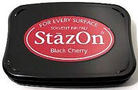 StazOn Inkpad - Black Cherry