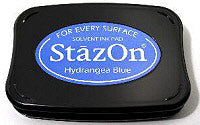 StazOn Inkpad - Hydrangea Blue