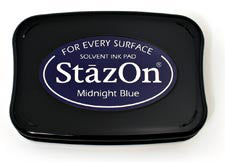 StazOn Inkpad - Midnight Blue