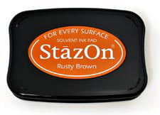 StazOn Inkpad - Rusty Brown