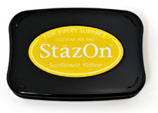 StazOn Inkpad - Sunflower Yellow