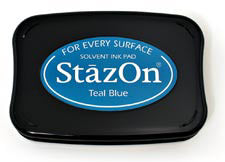 StazOn Inkpad - Teal