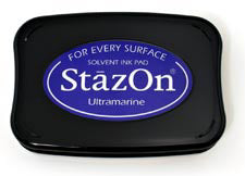 StazOn Inkpad - Ultramarine