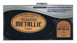 StazOn Metallic Inkpad - Copper
