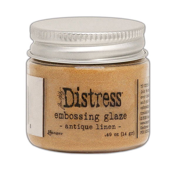Ranger Distress Embossing Glaze - Antique Linen