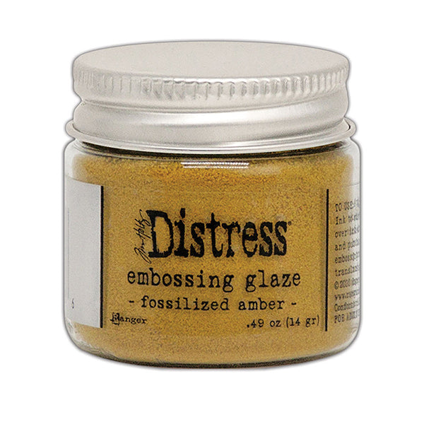 Ranger Distress Embossing Glaze - Fossilised Amber