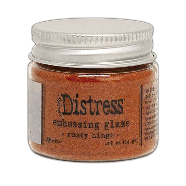 Ranger Distress Embossing Glaze - Rusty Hinge