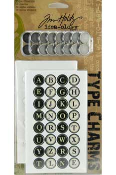 Tim Holtz Idea-ology - Type Charms