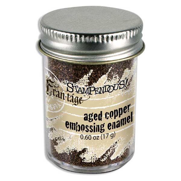Stampendous Frantage Embossing Enamel - Aged Copper