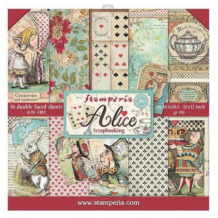 Stamperia Alice - Paper Pack