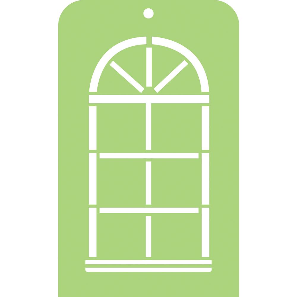 Kaisercraft Mini Designer Template - Arch Window