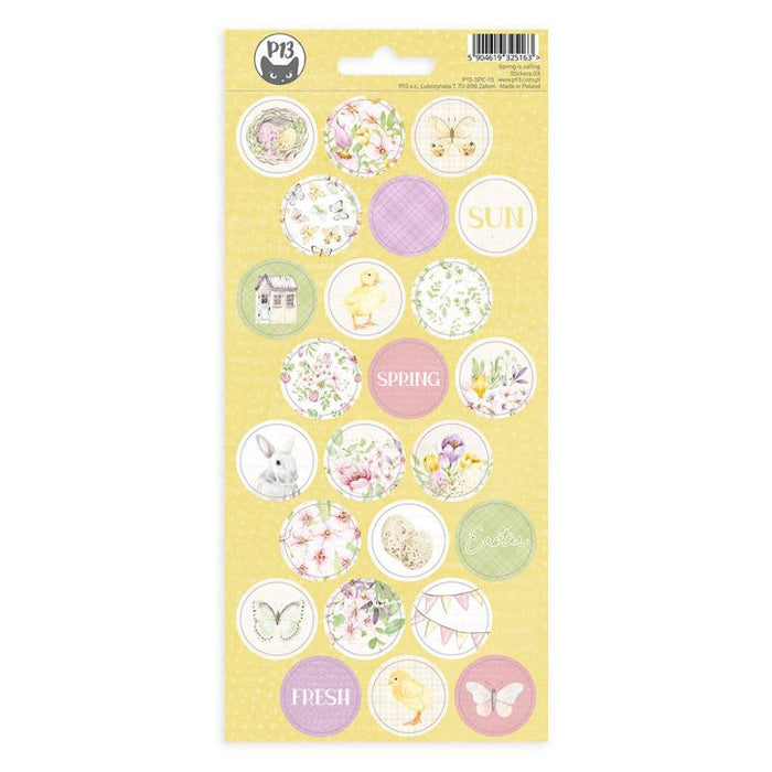 P13 Spring Is Calling - Sticker sheet #3