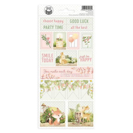P13 Woodland Cuties - Sticker sheet #2