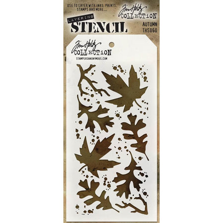 Tim Holtz Layering Stencil - Autumn