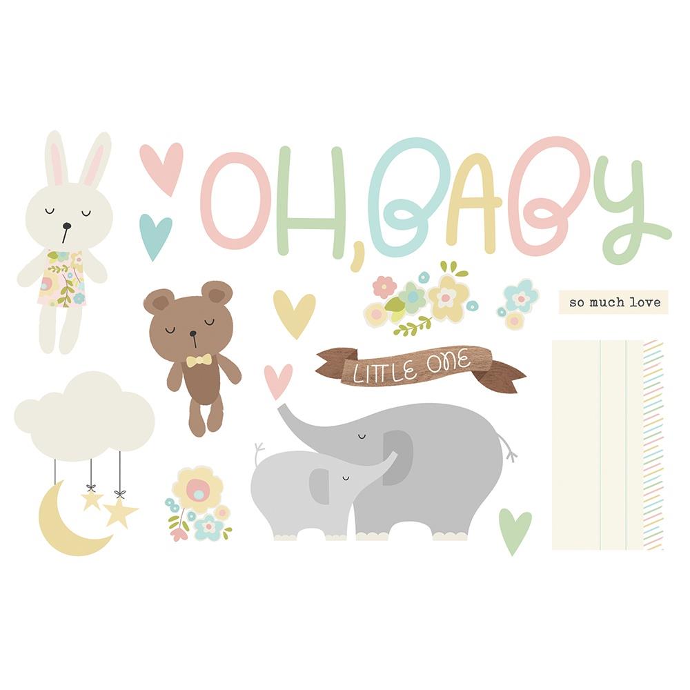 Simple Stories Page Pieces - Baby