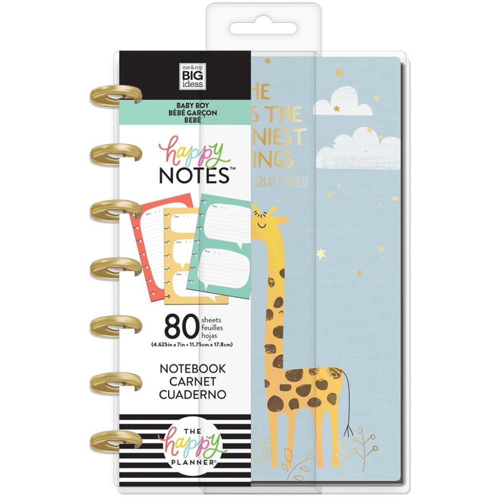 Me & My Big Ideas Happy Notes - Mini Notebook Baby Boy