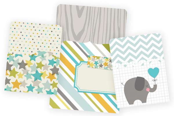 Simple Stories Sn@p Pockets - Baby Boy