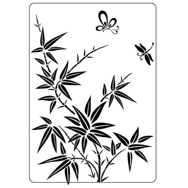 Crafts-Too Embossing Folder - Bamboo
