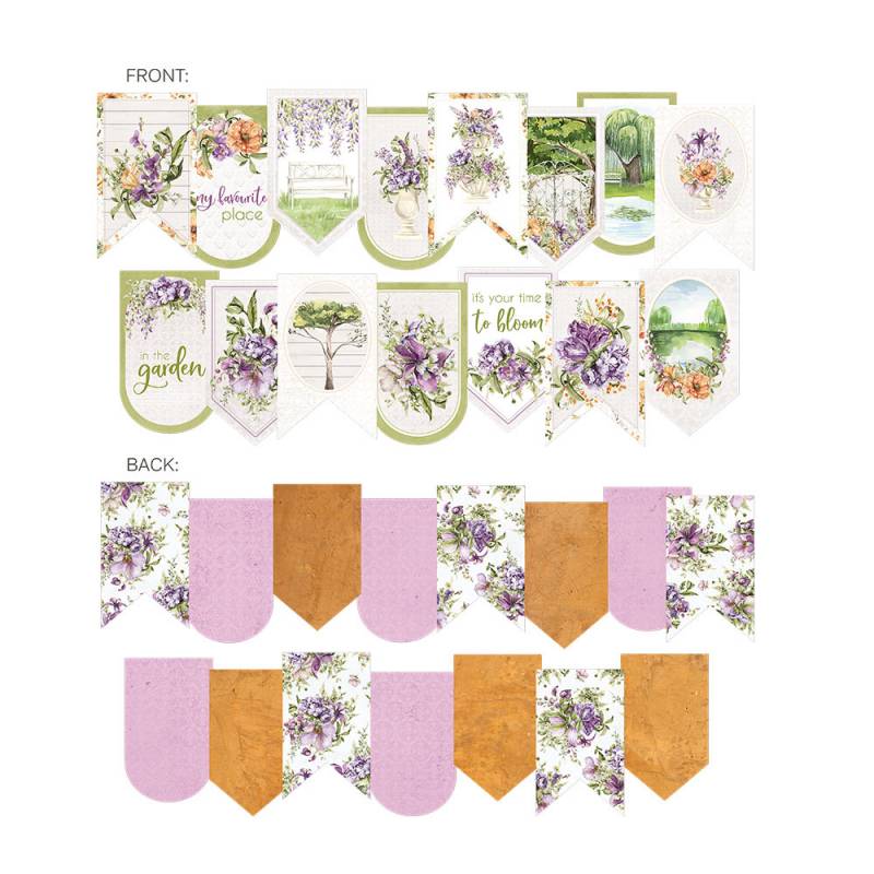 P13 Secret Garden - Die-Cut Garland