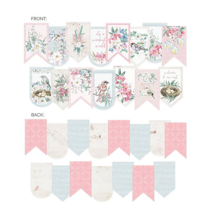 P13 Birdhouse - Die-Cut Garland