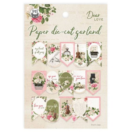 P13 Dear Love - Die-Cut Garland