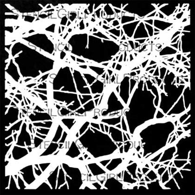StencilGirl 6x6 Stencil - Bare Branch Thicket