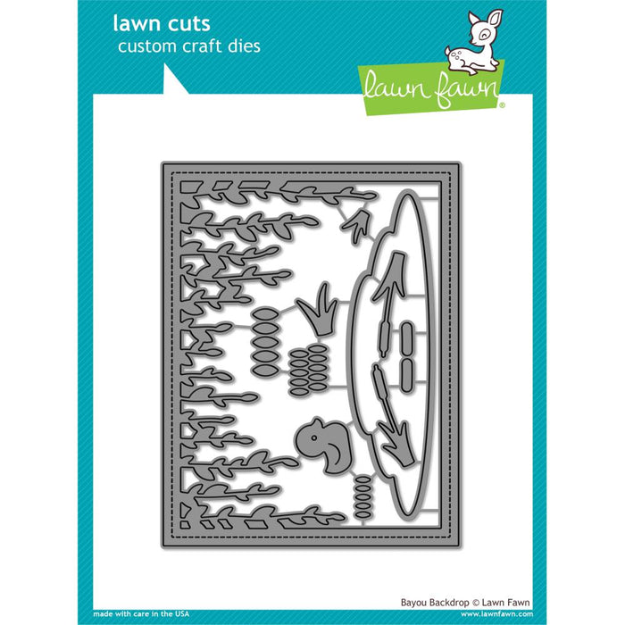 Lawn Fawn Craft Die - Bayou Backdrop