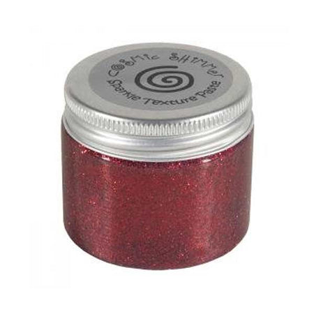 Cosmic Shimmer Sparkle Texture Paste - Berry Red