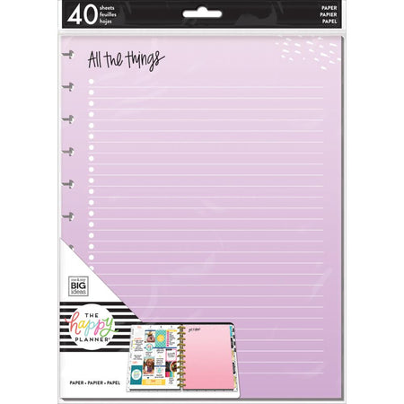 Me & My Big Ideas Happy Planner - Big Fill Paper All The Things
