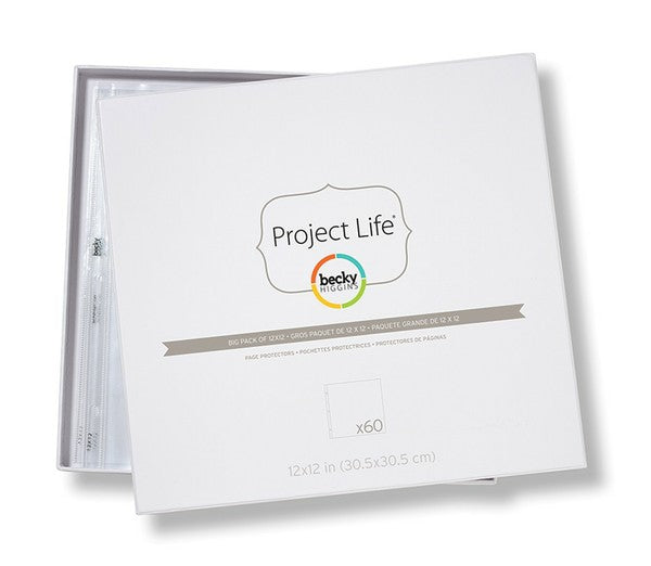 Project Life Big Pack of 12x12 Page Protectors 