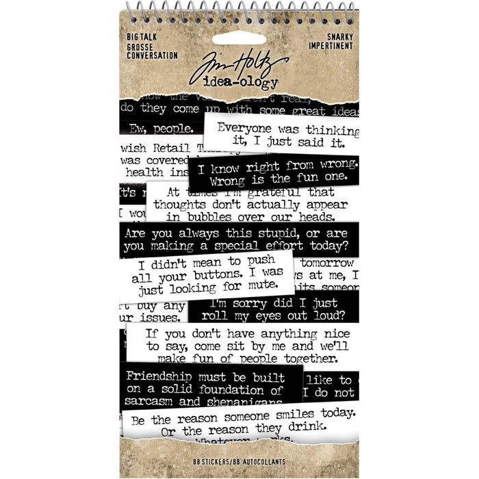 Tim Holtz Idea-Ology - Classic Label Stickers