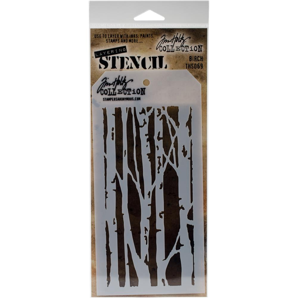 Tim Holtz Layering Stencil - Birch