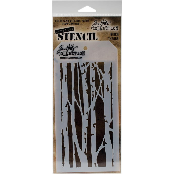 Tim Holtz Layering Stencil - Birch