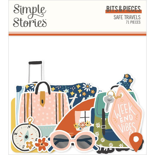 Simple Stories Safe Travels - Bits & Pieces