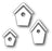 Memory Box Die - Bitty Birdhouses