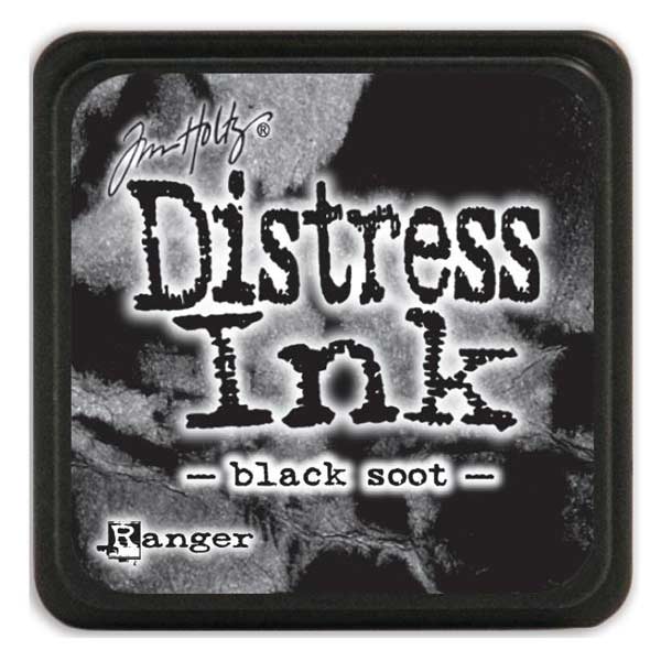 Tim Holtz Mini Distress Ink - Black Soot
