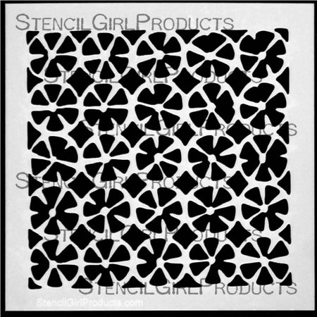 StencilGirl 6x6 Stencil - Blades