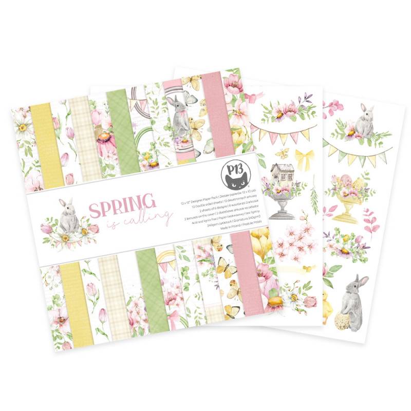 P13 Spring Is Calling - 12x12 Paper Pad