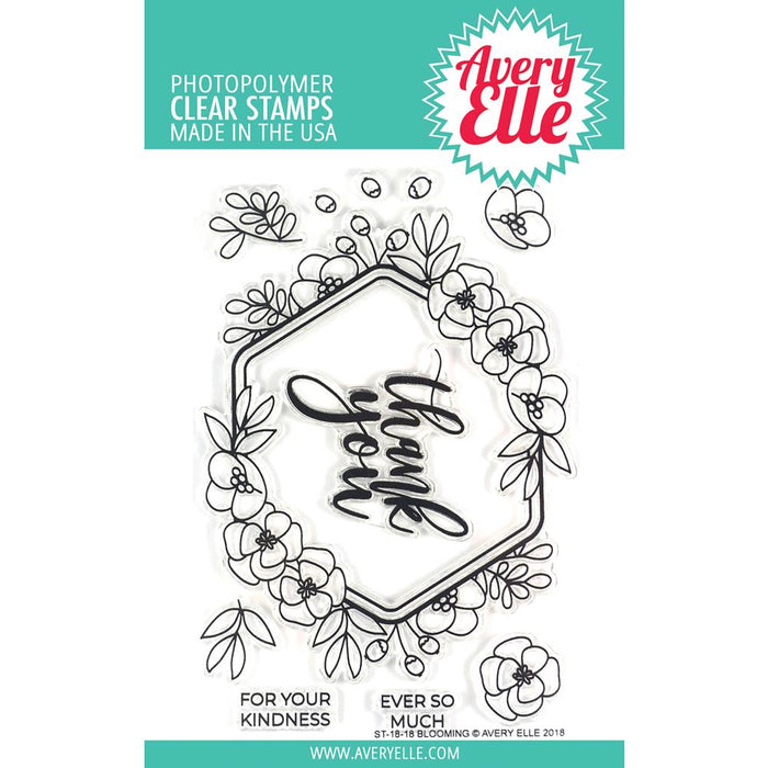 Avery Elle Clear Stamps - Blooming